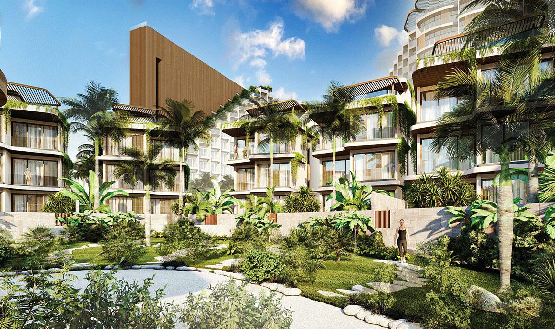 Thiết kế Charm Resort Long Hải theo phong cách nhiệt đới